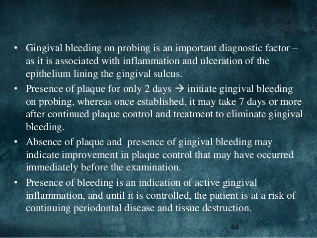 mombelli bleeding index probing depth